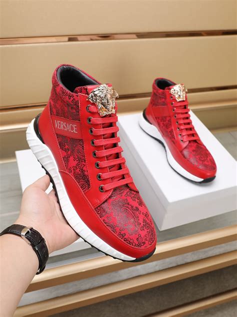 red versace shoes replica|versace shoes red and blue.